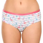 Veselé dámské kalhotky Dedoles Zamilovaní plameňáci (D-W-UN-HB-C-C-206) M