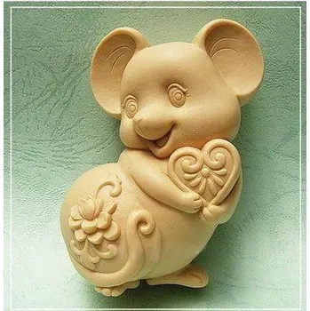 Forma na odlévání Silikonová forma - Myšička 85 x 52 x 35 mm