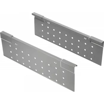 Úložný box Perforovaná boční strana 500 mm k vysoké zásuvce MODERN BOX SQUARE bílá