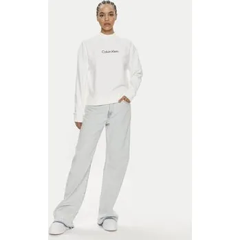 Pánská mikina Calvin Klein Mikina Hero Logo K20K205450 Bílá Regular Fit XXS