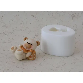 Silikonová forma - Medvídek BABY 2 - 67 x 38 x 42 mm