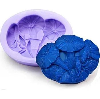 Silikonová forma - mýdlo Ibišky 75 x 59 x 25 mm