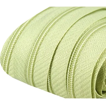 Zip Pro Háčkování Zip spirálový 3 mm metráž - lipově zelená 5 m