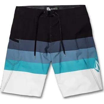 Pánské oblečení VOLCOM plavky - Lido Liney Mod 21in Vintage Blue (VBL)