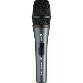 Mikrofon Sennheiser E 865-S (Kondenzátorový zpěvácký mikrofon z řady evolution,)