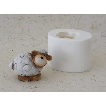 Silikonová forma - Ovečka 4 - 100 x 62 x 75 mm