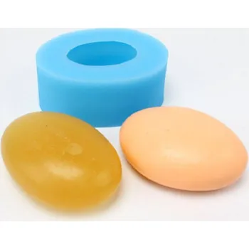 Silikonová forma - Ovál - Kámen 100 x 60 x 30 mm