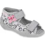 242P102 18 - dívčí 2 SZ, šedá, kočky Velikost: 19