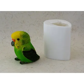 Silikonová forma - Papoušek 100 x 80 x 120 mm