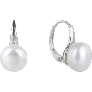 Náušnice Bealio BEALIO Stříbrné náušnice JEMNÁ PERLA 03-07470-1934