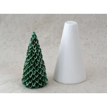 Silikonová forma - Vánoční stromek V prům. 85 x výška 175 mm