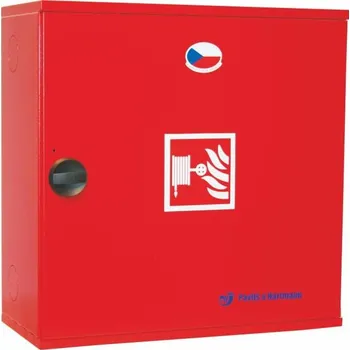 Hydrant Pavliš a Hartman, Hydrantový systém s hadicí D19 -30bm - plná dvířka - proudnice ekv. 6 - ČERVENÁ, svv 102/C