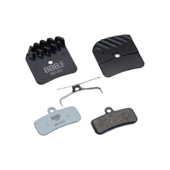 Brzda na kolo Brzdové destičky BBB BBS-55C DiscStop Coolfin