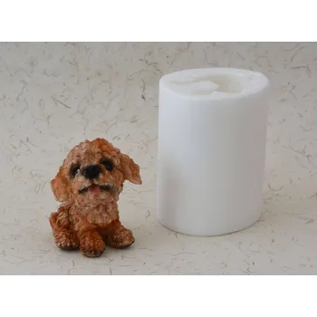 Silikonová forma - Pejsek III - 60 x 65 x 80 mm