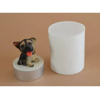 Forma na odlévání Silikonová forma čajovka velká - Pes Rexík