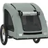 Přívěsný vozík pro psa Vozík za kolo pro psa z oxfordské tkaniny s železným rámem 63 x 66 x 125 cm