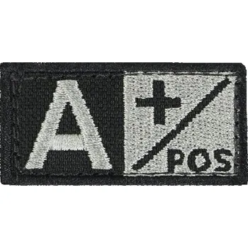 Nášivka CONDOR OUTDOOR Nášivka krevní skupina A POS VELCRO FOLIAGE