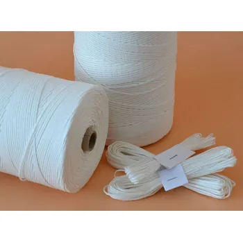 Svíčka Knot plochý pro parafínové svíčky 18/34 do prům. 2-3 cm balení 10 m