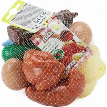 Dětská kuchyňka Plastové hračky potraviny v síťce