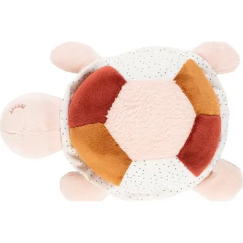 plyšák NATTOU Hračka plyšová želva Lapidou 4 aktivity 19 cm Pink