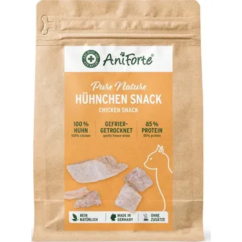Pamlsek pro kočku AniForte Výborné kuřecí pamlsky - 100% přírodní, bez přísad (50 g)