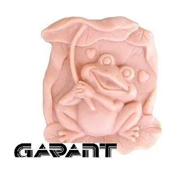 Forma na odlévání Silikonová forma - mýdlo žába 6,5 x 7,5 x 2 cm