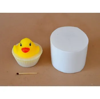 Silikonová forma - Kačenka v košíčku prům. 60 x 60 mm