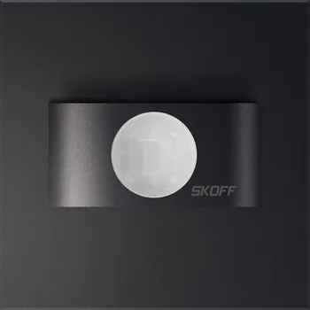 Nástěnné svítidlo LED svítidlo orientační SKOFF Tango PIR 120 Motion Sensor 230 V AC 0,6 W IP20 PIR 120o černá