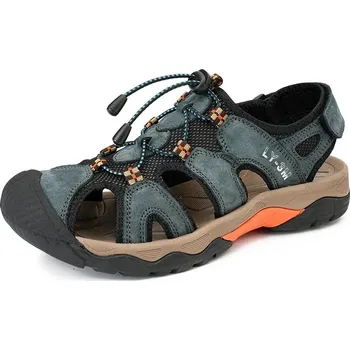 Dámské sandále Outdoorové pánské sandály MIX123 Barva: Šedá, Velikost: 46