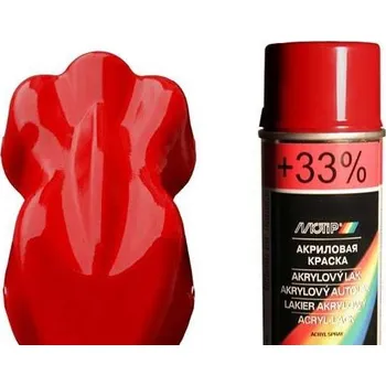 Barva ve spreji MOTIP 814358 Opravný spray pro lak červená 463C 200ml (814358)