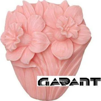 Silikonová forma - mýdlo Narcisy 79 x 65 x 32 mm