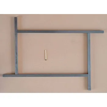 Výroba svíčky Naše výroba - Železné profily jako ohradníky pro výrobu svíček, sada 4 ks - 2 x 22 cm a 2 x 33 cm