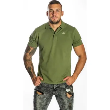 Pánské tričko Robe di Kappa AARAU polo 885-khaki zelená S