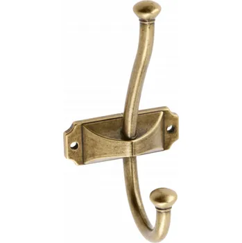 Věšák Věšák slitinový CRAFT, antická mosaz