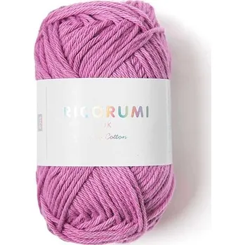 Příze Rico Design Bavlněná háčkovací příze Ricorumi dk odstín 016 světle malinová