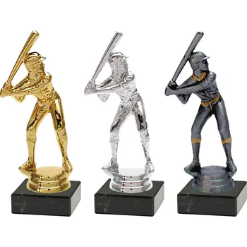 Soška baseball 3405 - sportovní pohár - 13 cm Barva: bronzová - výška 13 cm