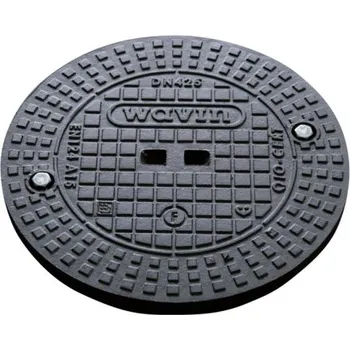 Kanalizační potrubí Wavin poklop 400mm, 1,5t, do šachtové roury, litina