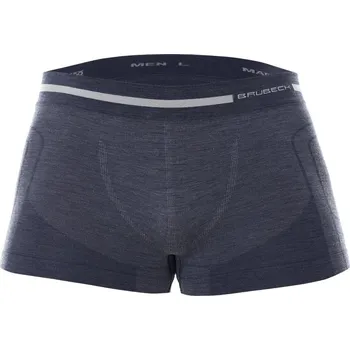 Pánské termo spodní prádlo Pánské boxerky BX10430M BRUBECK Barva/Velikost: jeans / XL/XXL