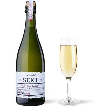 Sekt Chardonnay 2021, pěstitelský sekt, Svatopluk Herůfek, brut