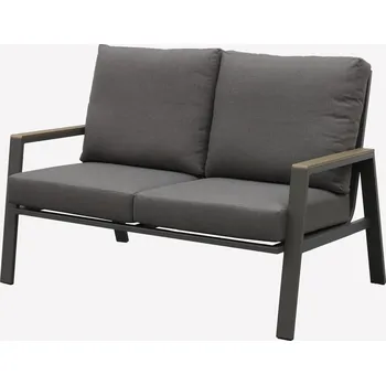 Zahradní lavice Zahradní hliníková 2-lavice Atlanta šedá