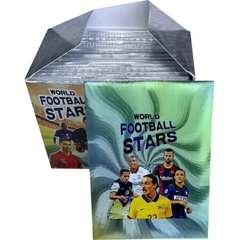 Sběratelská karetní hra Numberoplus Sběratelské fotbalové kartičky Modrý - World football stars (Balíček/10ks)