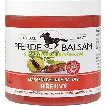 Masážní přípravek PFERDE BALSAM KAŠTAN KOŇSKÝ - HŘEJIVÝ