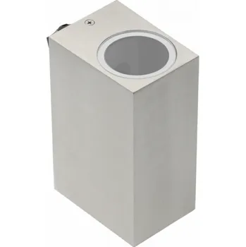 Nástěnné svítidlo Nástěnné svítidlo obousměrné, TIAGO KW, GU10, MAX. 2x35 W, IP54, AC 220–240 V, 50/60 Hz, nerez