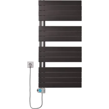 Radiátor Thermal Trend DHR-EM 750 x 1222 elektrický topný žebřík, 700W DHR-EM 750/1222-700W antracit PROVEDENÍ: levá strana
