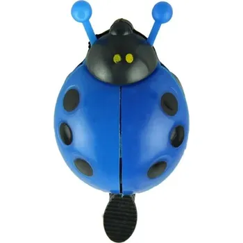 Zvonek na kolo Dětský cyklistický zvonek beruška | Dětský zvonek na kolo - MODRÝ