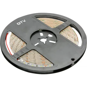 LED páska Flash Strip 2835, 300 LED studená bílá, 33W, vodotěsný 8mm, Roll 5m, 12V