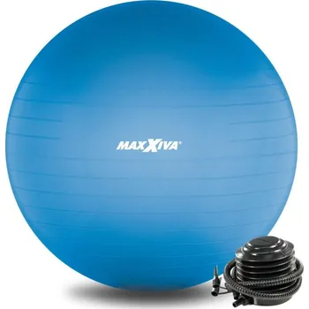 Gymnastický míč MAXXIVA Gymnastický míč Ø 75 cm s pumpičkou, modrý
