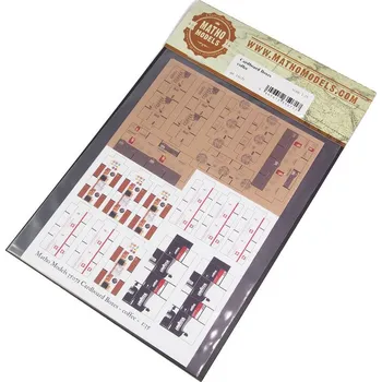 Plastikový model Matho Models 1/35 Cardboard Boxes - coffee