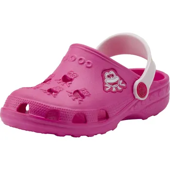 Dětská sportovní obuv Dětské pantofle Coqui Frog 8701 Lt.Fuchsia/Pale Pink Velikost: 31/32