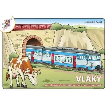 omalovánky omalovánky A5 Vlaky